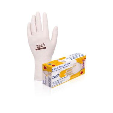 Imagem de Luva de Latex Volk com 100 Unidades P