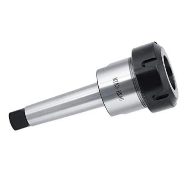 Imagem de Hyuduo Suporte de Mandril de Pinça Cônica ER40UM Morse, Suporte de Mandril de Aço Carbono para Fresadora de Torno 3-26mm, de Fresagem Série MTA-ER, Alta Precisão, Adequado para Todos Os Tipos de
