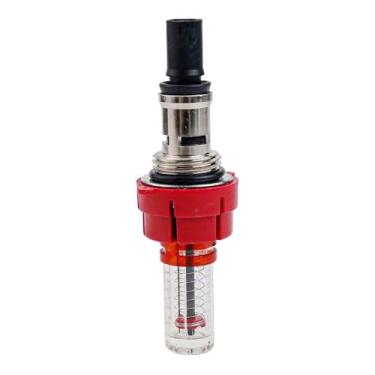 Imagem de Medidor De Vazão Para Aquecimento De Piso Radiante De 3/8" (6 Peças) - Regulador Niquelado/latão, Visor Removível Para Sistemas De Distribuição(Nickel-plated)