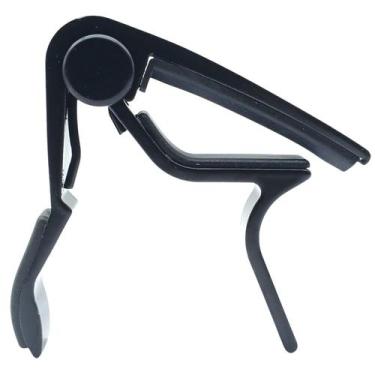 Imagem de Capotraste Braçadeira guitarra violão PRETO MXP CT5