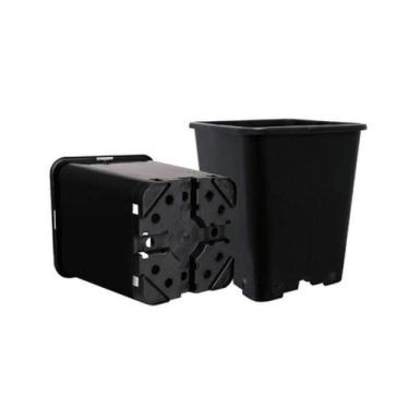 Imagem de Vaso de Plástico para Plantas Anti Stress Mudas Cultivo - 7 Litros - l