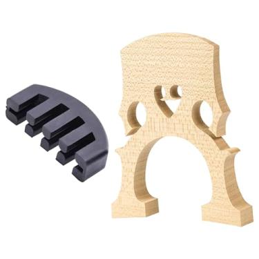 Imagem de oshhni Cavalete e surdina para violoncelo - Peças robustas, premium, portáteis e duráveis ​​- Práticas profissionais para substituir acessórios de, 10.17 X 8.31 Cm X