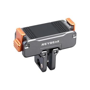 Imagem de REYGEAK Suporte magnético de liberação rápida de alumínio para DJI Osmo Action 5 Pro/4/3