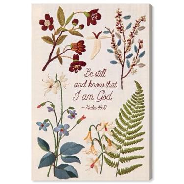 Imagem de Faith's Bloom Impressão em tela Jesus Wall Art por Art Remedy, Gallery Wrapped, 16 x 24