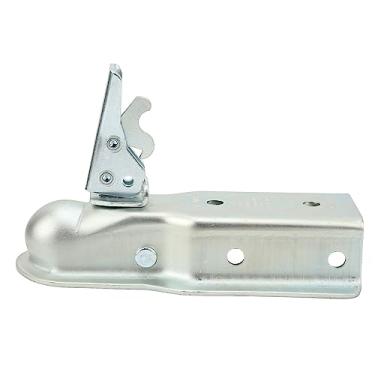 Imagem de Generic Acoplador de Reboque Língua Reta Resistente Segura para Fácil Transporte Adequado para Tubo Quadrado de 76 Mm, Bola de Engate de 2 pol. Capacidade de Carga de 3.500 Libras, Caminhões e SUVs