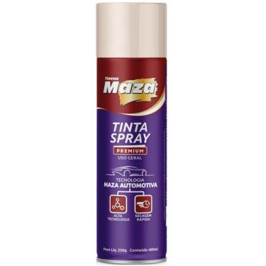 Imagem de Tinta Spray Maza Automotivo Cores Linha Premium Secagem Rápida, Bege B