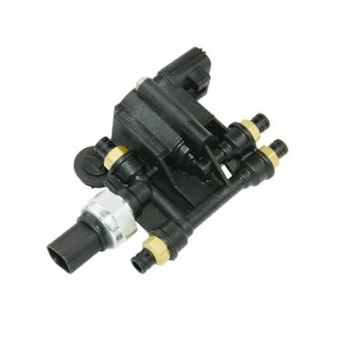 Imagem de Válvula solenoide de suspensão a ar incomum compatível com Land Rover Discovery Range Rover SPORT Válvula de equipamento pneumático RVH000045 RVH000046