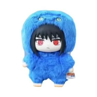 Imagem de Figura De Vinil Plush Naruto Sasuke Cute Beast Party Em Caixa Surpresa