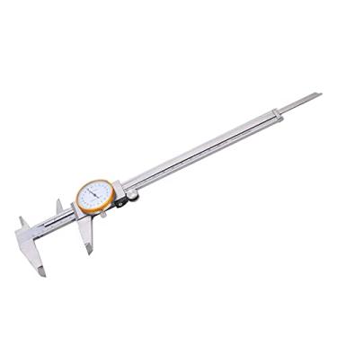 Imagem de Hyuduo Medidor de Calibre Vernier Com Mostrador à Prova de Choque e Graduações Claras de Alta Precisão 0,02 Mm Com Caixa de Armazenamento para Ferramentas de Medição