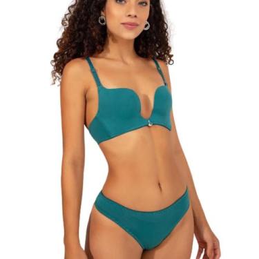 Imagem de Conjunto Lingerie de Luxo Decote Profundo Sensual Feminino  - Mi Amore