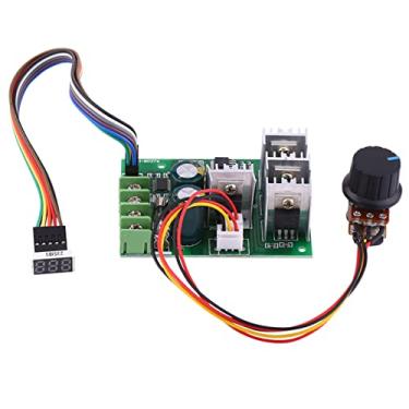 Imagem de Regulador de Velocidade do Controlador de Motor DC 6V-60V 30A Display Digital para Ajuste de Velocidade