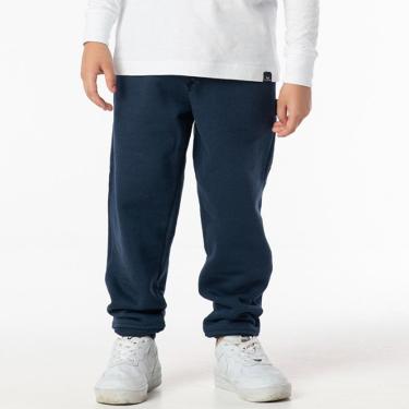 Imagem de Calça Infantil Menino Moletinho Básica Lisa Inverno-Masculino