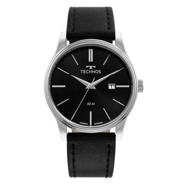 Imagem de Relógio Technos Classic Steel 2115MXU/0P Preto Masculino