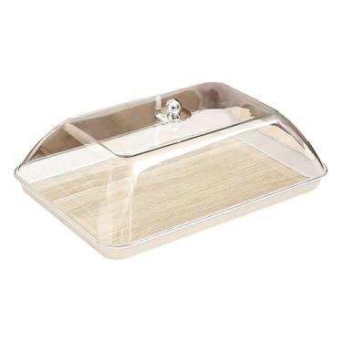 Imagem de Bothyi Suporte para Bolo com Cúpula Transparente, Prato Expositor para, Suporte para Exibição de Doces E Armazenamento de Pães para Sobremesas de Anive, M