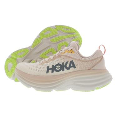 Imagem de HOKA ONE ONE Bondi 8 Tênis feminino, Creme/baunilha, 35