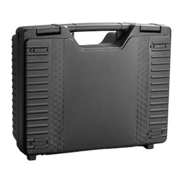 Imagem de Baoblaze Caixa organizadora de ferramentas ao desgaste com alça, grande capacidade, ideal para armazenamento em casa, no depósito ou na garagem, 32cm X 27cm X 13cm