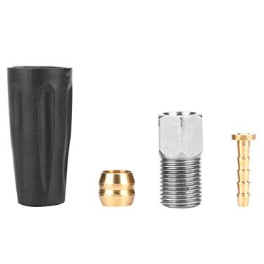 Imagem de Aoresac Conjunto de Mangueira de Cabo Bicicleta Olive Connector Insert Kit Parafuso Conexão, Aço Inoxidável e Plástico, M355/M395/M445/M446/M447, Leve e Resistente, Adequado