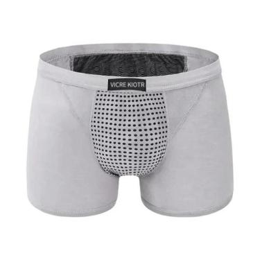 Imagem de Cuecas Boxer Masculinas L-6XL Com Terapia Magnética, Cuidado Da Prósta