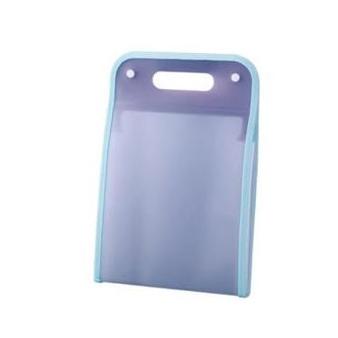 Imagem de Pasta Sanfonada A4 com 12 Divisórias e Prancheta para Documentos, Escritório e Estudo, Organização de Arquivos, Armazenamento Prático para Rotina Diária (Azul)