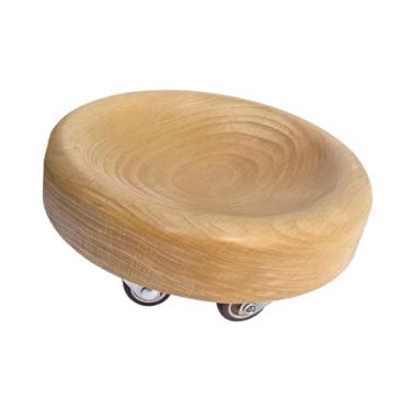 Imagem de KiBcsLic Aparelho de exercícios para os pés com rodas, dispositivo de equilíbrio para alongamento, ideal para homens e mulheres. Este aparelho estável para