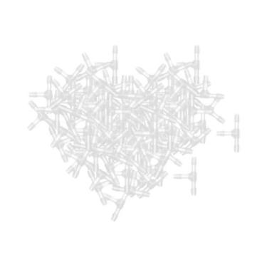 Imagem de Kit De Irrigação Por Gotejamento Transparente 1/4'' Com Gotejador Em F