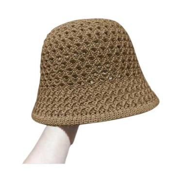 Imagem de Boné de lã feminino espessamento orelha quente boné de tricô frio - NO