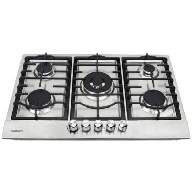 Imagem de Cooktop A Gás Cuisinart Casual Cooking 5 Bocas 76cm Inox 220v 4093180002