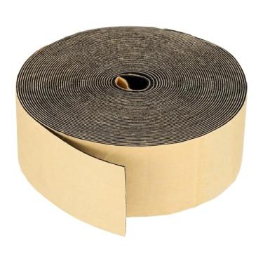 Imagem de PATIKIL Fita isolante de espuma, 5 cm L x 1/40.6 cm t x 32.8FT tira de vedação de porta autoadesiva para ar condicionado de janela de porta, preta