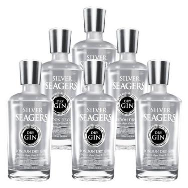 Imagem de Gin Silver Seagers London Dry 750ml 6 Unidades