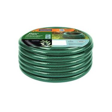 Imagem de Mangueira Tramontina Flex em PVC com 3 Camadas Verde - 20 Metros