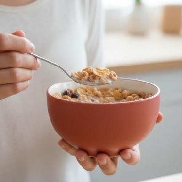 Imagem de Kit Conjunto 4 Bowls 500ml Cumbuca Cerâmica Refratária Sopas Caldos Re