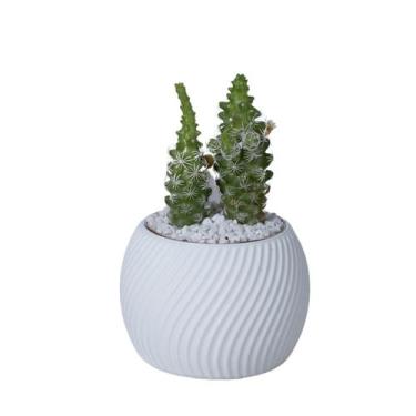 Imagem de Cachepot Boleado Mini - Adornos - Galanta, Branco