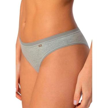 Imagem de Calcinha Tanga Lupo Loba 40354-001 Algodão T. P/GG, P, 8000, Cinza mes