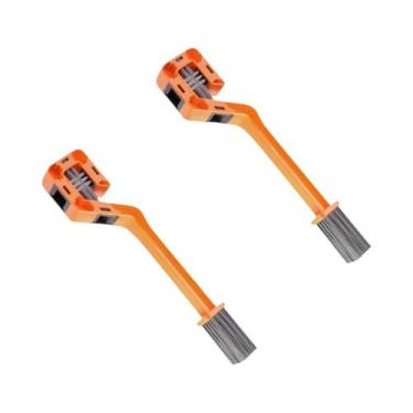 Imagem de Escova De Limpeza De Corrente De Moto E Bicicleta Com Duas Pontas, Fer