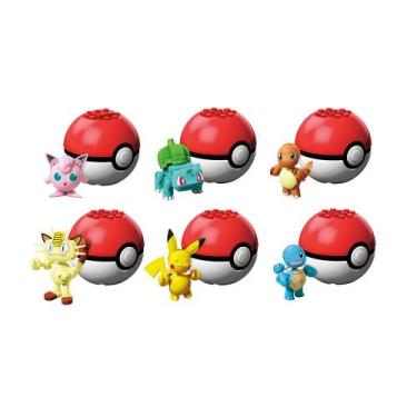 Imagem de Boneco Mega Construx Pokémon Pokébola - Item Sortido, Unica