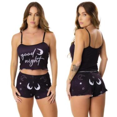 Imagem de Baby Doll Feminino Blogueirinha Sem Bojo Estampas Sortidas Virgínia Co
