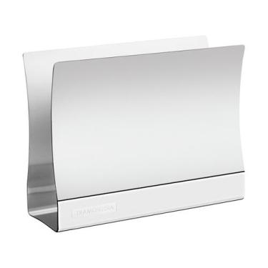 Imagem de Porta Guardanapo Aço Inox De Mesa Tramontina Lanche Quadrata