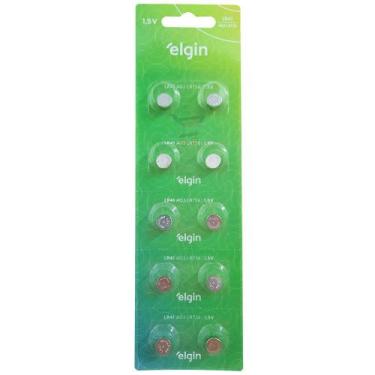 Imagem de Bateria Elgin Alcalina Energy LR41 Cartela com 10 unidades