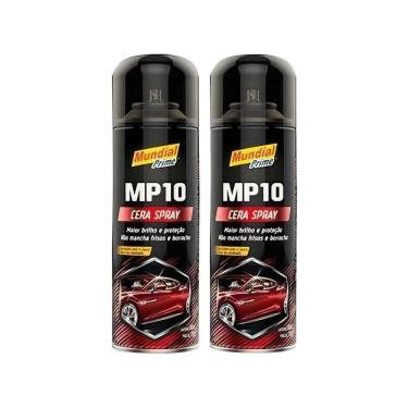Imagem de Cera Spray Sintética Automotiva 300ml Mundial Prime 2 Unidades