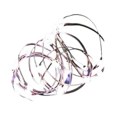 Imagem de Luzes De Fada LED Com Fio De Cobre De 1m a 5m, Alimentadas Por Bateria