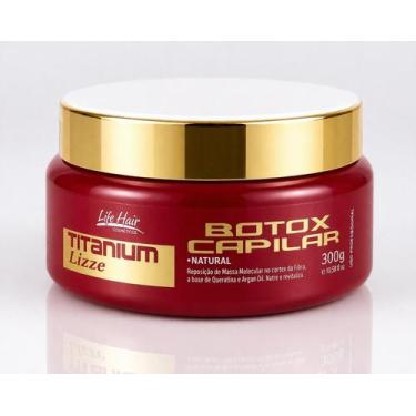 Imagem de Botox Capilar Natural Titanium Lizze Life Hair 300g Sa Nova embalagem