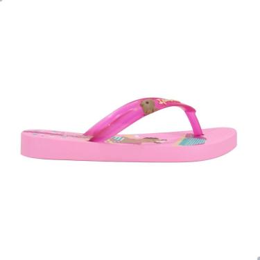 Imagem de Chinelo Infantil de Menina Ipanema Hype Rosa Transparente