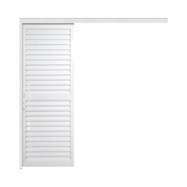 Imagem de Porta de Correr Veneziana de Aluminio 215x90cm Suspensa - CRV