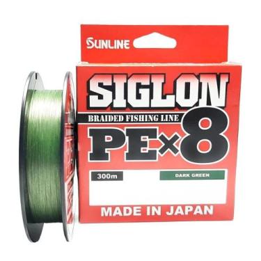 Imagem de Linha Multi Sunline Siglon Chartreuse 8X - 150m - Dark Green