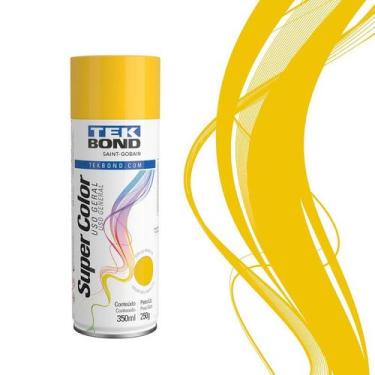 Imagem de Tinta Spray 350ml Tekbond -, AMARELO - USO GERAL
