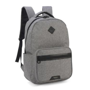 Imagem de Mochila Escolar Infantil Up4You Luxcel - Cinza, Cinza
