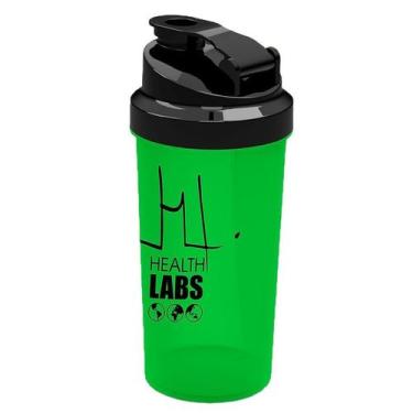 Imagem de Coqueteleira Health Labs Plástico Verde com Peneira 700ml