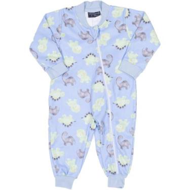 Imagem de Pijama Macacão Azul Dino - VRASALON, M