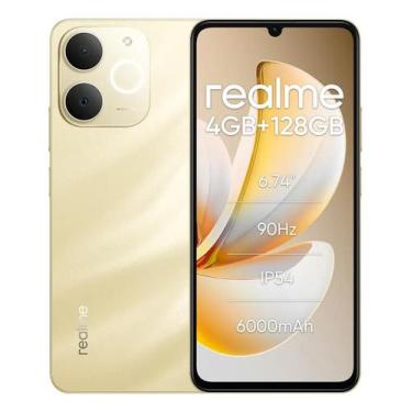 Imagem de Smartphone Realme Note 70s 128gb 4gb Ram - Dourado, 128GB, Dourado