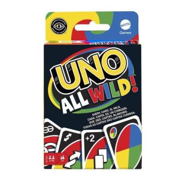 Imagem de Jogo de Cartas UNO All Wild com Ações Especiais HHL33